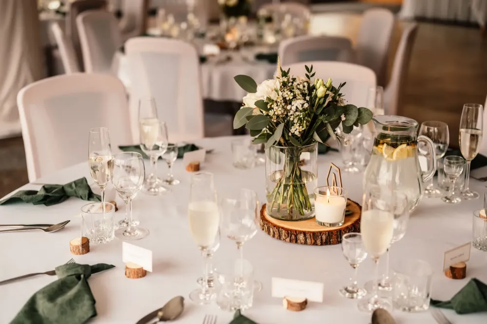 décoration salle de mariage à Saint-Paul 
